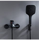 Black Brass Bathroom Shower Faucet