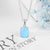 Sterling Silver Oval Pendant Necklaces