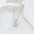 Sterling Silver Oval Pendant Necklaces