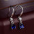 Sapphire Silver Ear Jewelry