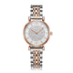 Silver Rose Gold Stainless Steel Watch