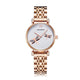 Silver Rose Gold Stainless Steel Watch