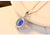 Elegant Oval Princess Diana Necklace