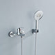 Black Brass Bathroom Shower Faucet