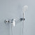 Black Brass Bathroom Shower Faucet