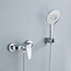 Black Brass Bathroom Shower Faucet