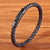 Classic Style Men Leather Bracelet