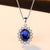 Elegant Oval Princess Diana Necklace