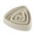 Triangular Dog Slow Eating Training Bowl
