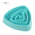 Triangular Dog Slow Eating Training Bowl