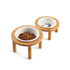 Cat Dog Bowls Stand Ceramic