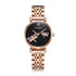 Silver Rose Gold Stainless Steel Watch
