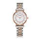 Silver Rose Gold Stainless Steel Watch
