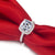 Women Crystal 925 Sterling Silver Ring