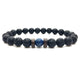 Men Bracelet Natural Moonstone Bead