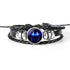 Luminous Bracelet Men Leather Charms