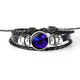 Luminous Bracelet Men Leather Charms