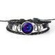Luminous Bracelet Men Leather Charms