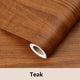 Waterproof Wood Vinyl Wallpaper Roll