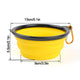 Portable Silicone Pet Feeder Bowl