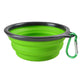 Portable Silicone Pet Feeder Bowl