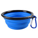 Portable Silicone Pet Feeder Bowl